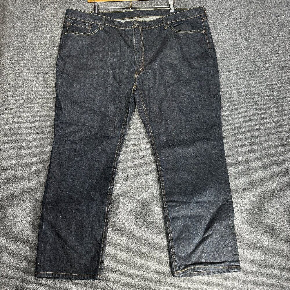Levis 541 Jeans Mens 48 Dark Cotton Stretch Classic Athletic Taper Fit Pockets